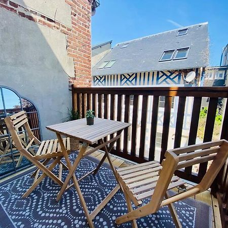 Studio Avec Terrasse A Deauville Exteriör bild